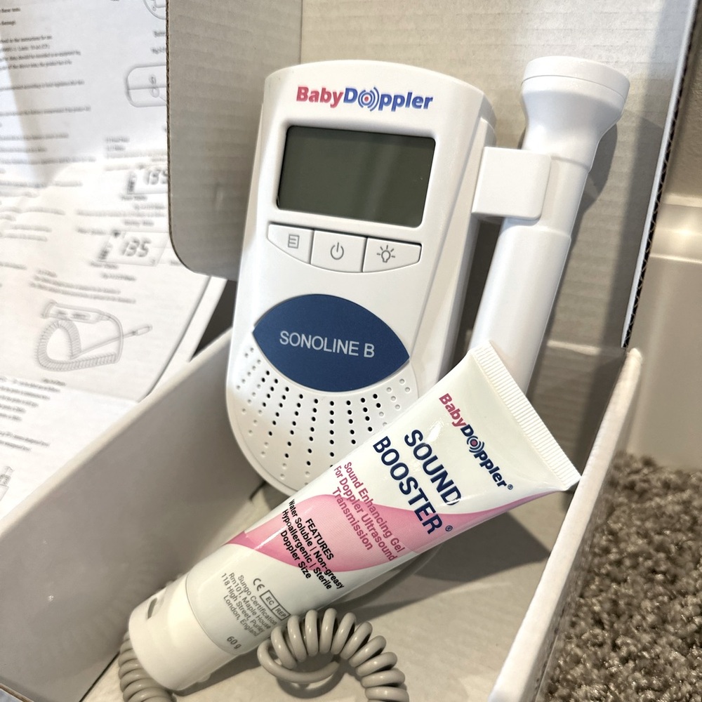 The Official BabyDoppler® Sonoline B Fetal Doppler (Blue)